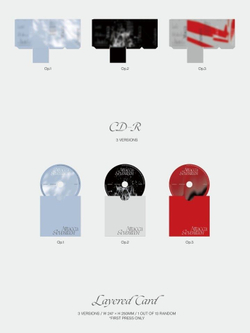 Альбом SEVENTEEN - Attacca 9th Mini Album 3 Version SET