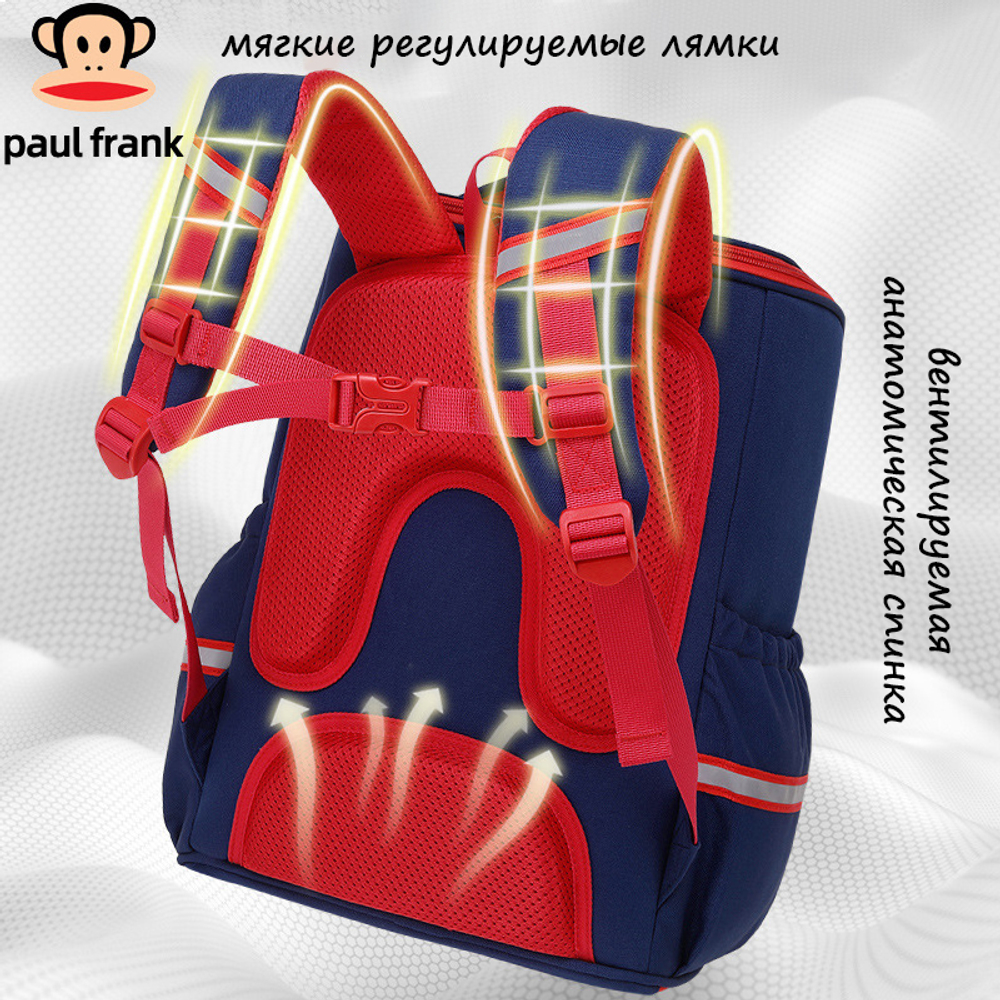 Ранец Paul Frank Satchel Zip "M" (Blue)