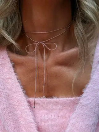 Плетеный шнурок, розовый / Pink