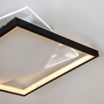 Потолочный светильник LED4U L1042-500 BK