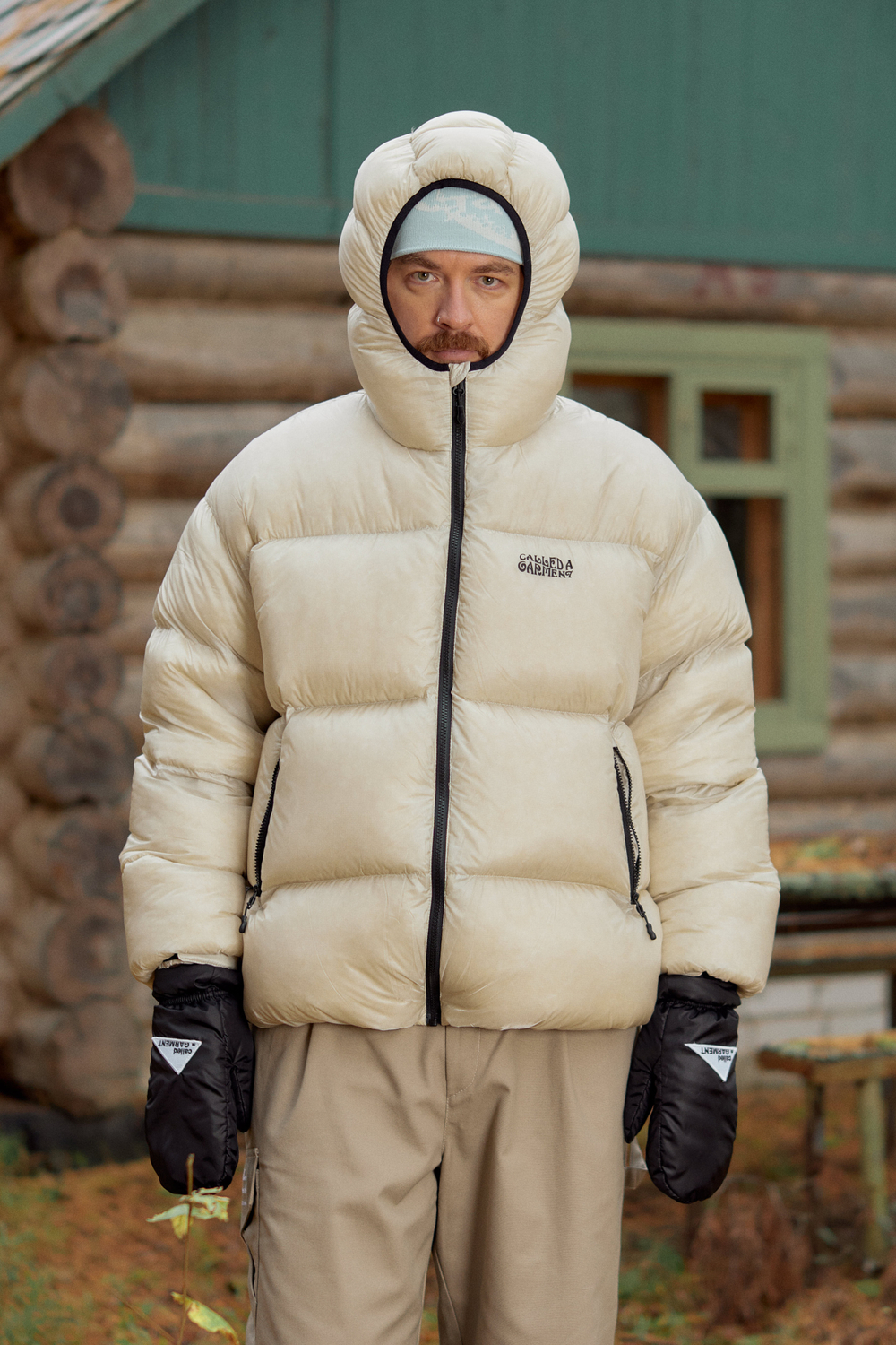 Пуховик Called a Garment Puffer Fish Down Jacket "Frosty White"