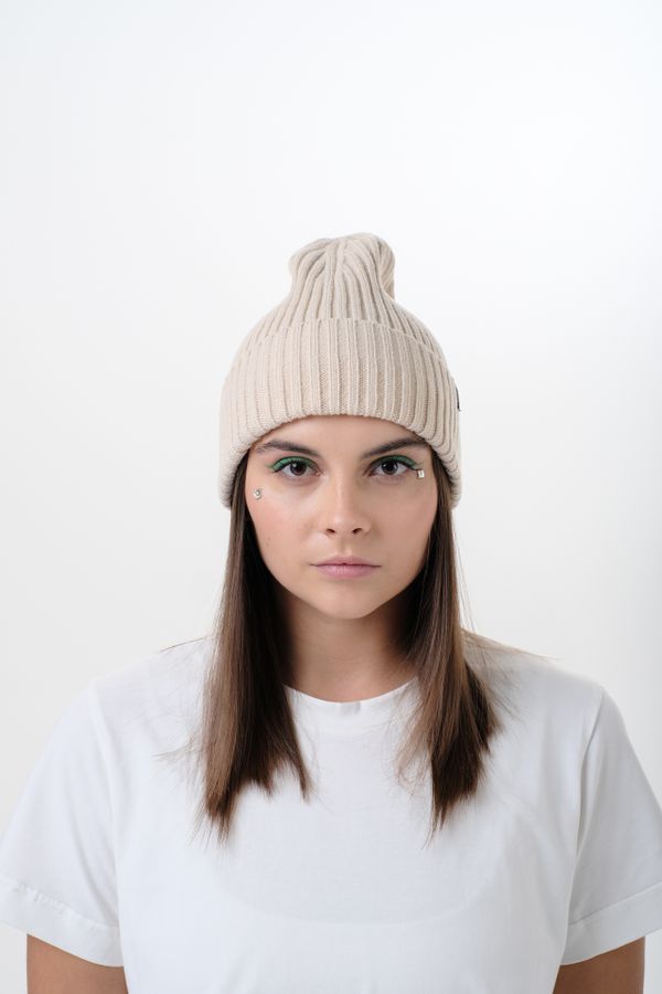 Шапка Ordinary Beanie Бежевая - фото 3