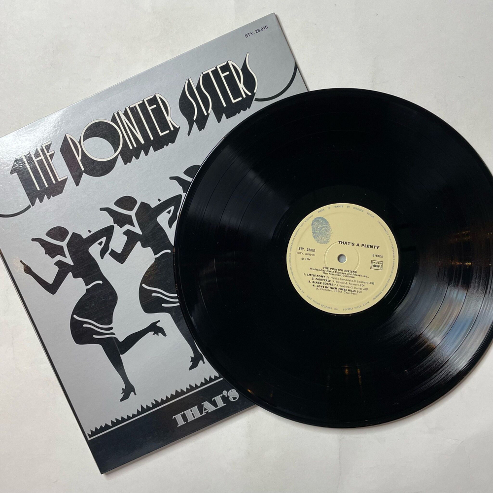 Винтажная виниловая пластинка LP The Pointer Sisters Thats A Plenty (France 1974)