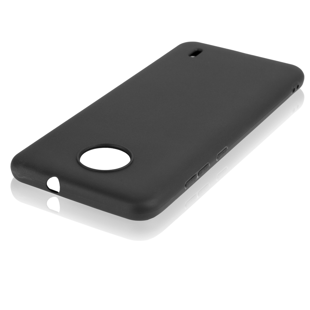 Чехол ROSCO для Nokia C20;Nokia C10 оптом (арт. NK-C20-COLOURFUL-BLACK)