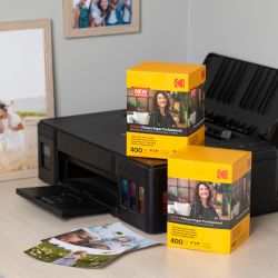 Фотобумага Kodak KB46400S для струйной печати 4х6 Inkjet Paper Glossy 260 gsm 400 листов | Kodak