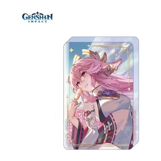 Акриловый блок Genshin Impact Inazuma Yae miko — повтор основного фото