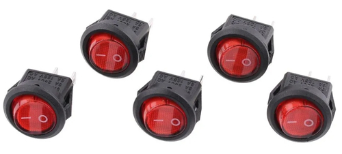 Выключатель KCD1 15 мм 2 pin ON-OFF 3A-250B