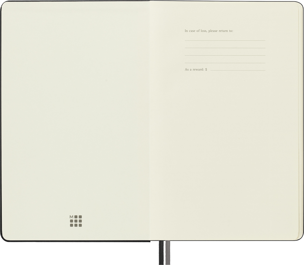 Блокнот Moleskine CLASSIC EXPENDED QP066EXP Large 130х210мм 400стр. пунктир твердая обложка черный