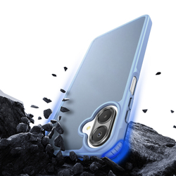 Матовый чехол светло-синего цвета для Samsung Galaxy A08 4G, Galaxy A07 (4G, 5G) и Galaxy A06 (4G, 5G), серия Yind Series от Dux Ducis