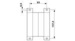 1054737 - PTPOWER 185 3L/FE-F - Cиловая клемма