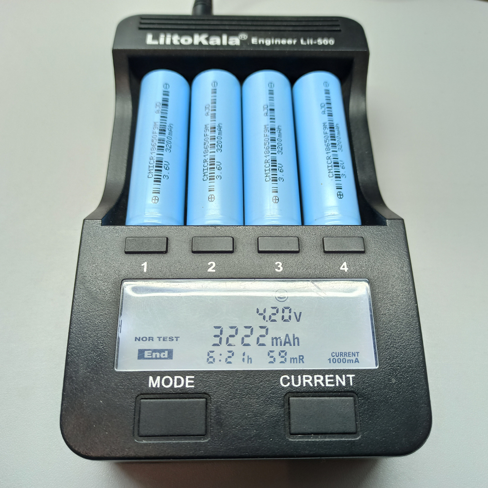 Li-ion 18650 3.7v среднетоковый ICR18650 F9M 3200 мАч