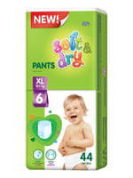 Подгузники-трусики Helen Harper Soft&Dry XL 6 ( 18+) кг, ( 44 шт )