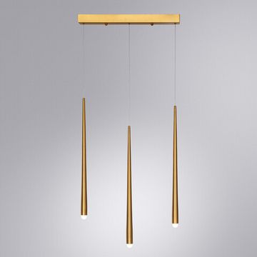 Подвесной светодиодный светильник 18W 4000K A2191SP-18PB медь Frankie Arte Lamp