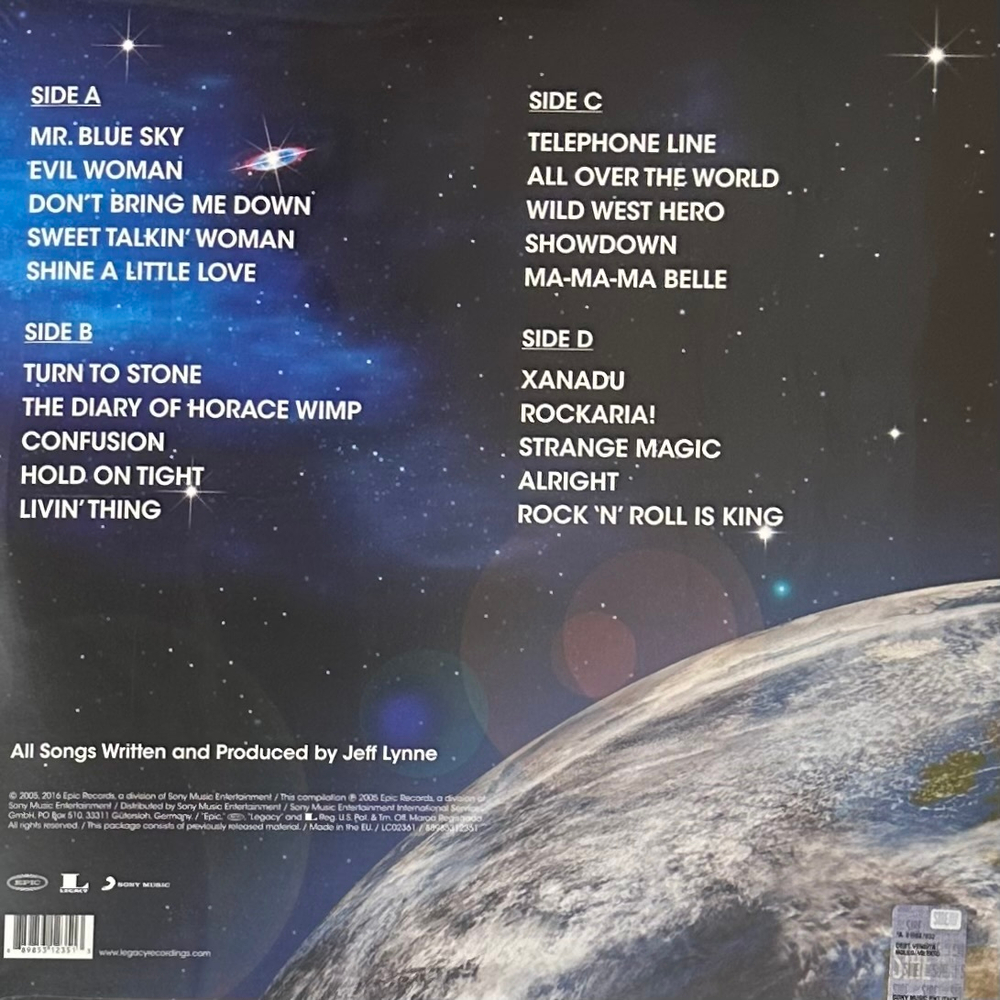 Electric Light Orchestra - All Over The World - The Very Best Of 2LP (Европа 2016г.)