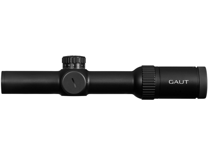 Прицел Gaut Obsidian 1-8x24, сетка X2, подсветка точки