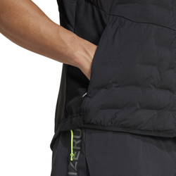 Мужская теннисная жилетка Adidas Adizero Running Padded - black
