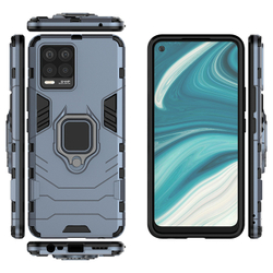 Противоударный чехол с кольцом Panther Case для Realme 8 Pro