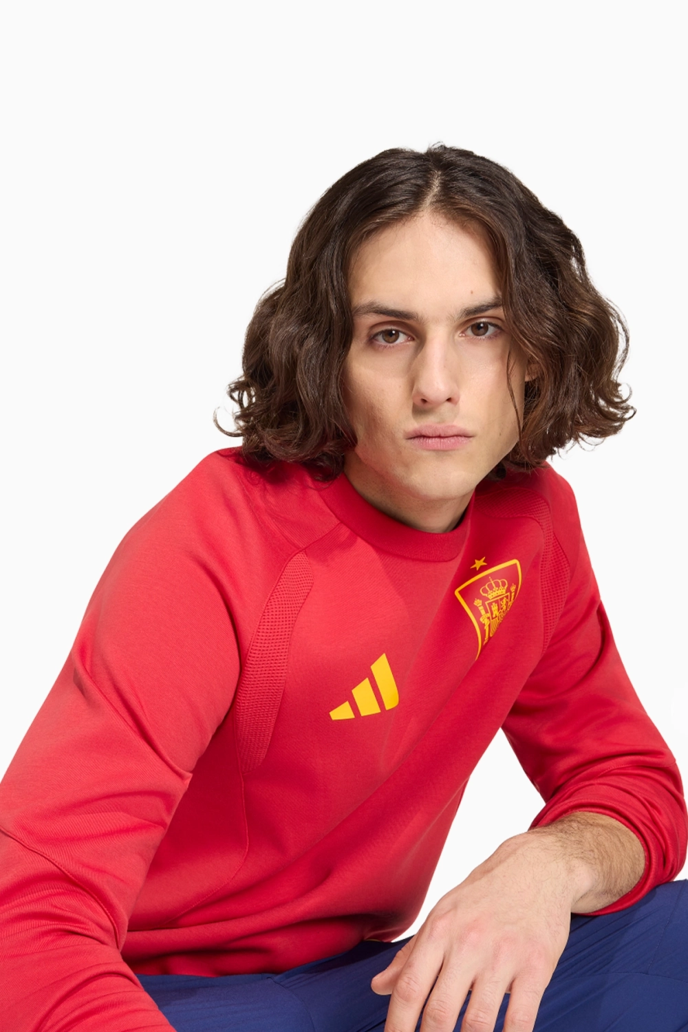 Кофта adidas Spain 2026 Tiro Travel - красный