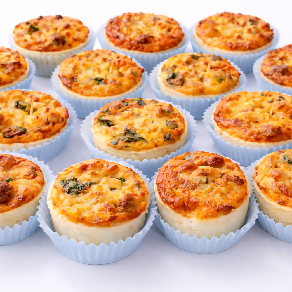 Тарталетка запеченая с курицей и ананасом