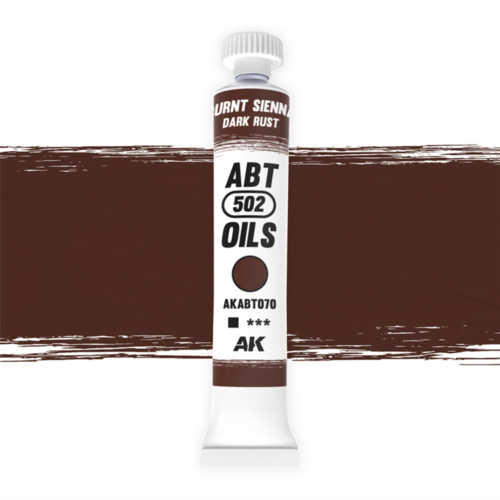 Масляная краска Abteilung 502 - Burnt Sienna / Dark rust