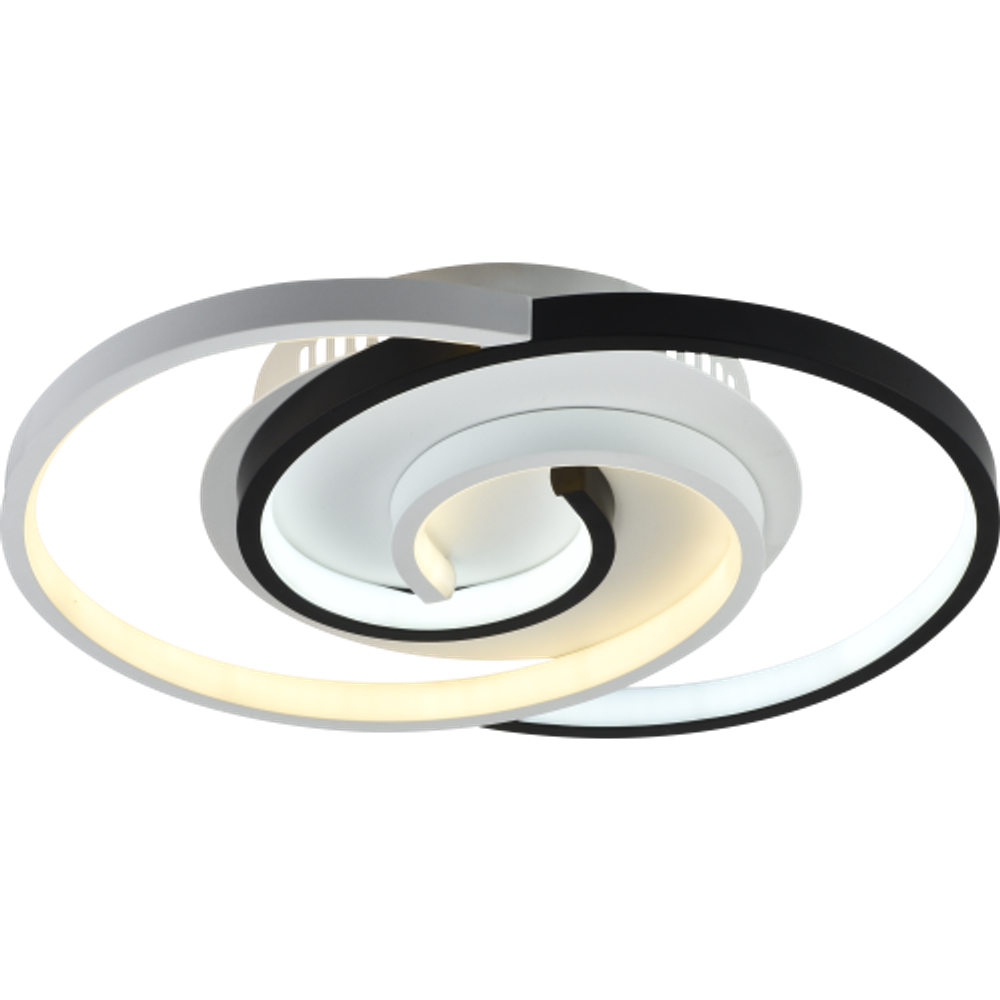 Светильник потолочный светодиодный Rivoli Abby 6101-101 LED 3900К - 4400К 57 Вт модерн с пультом | Rivoli