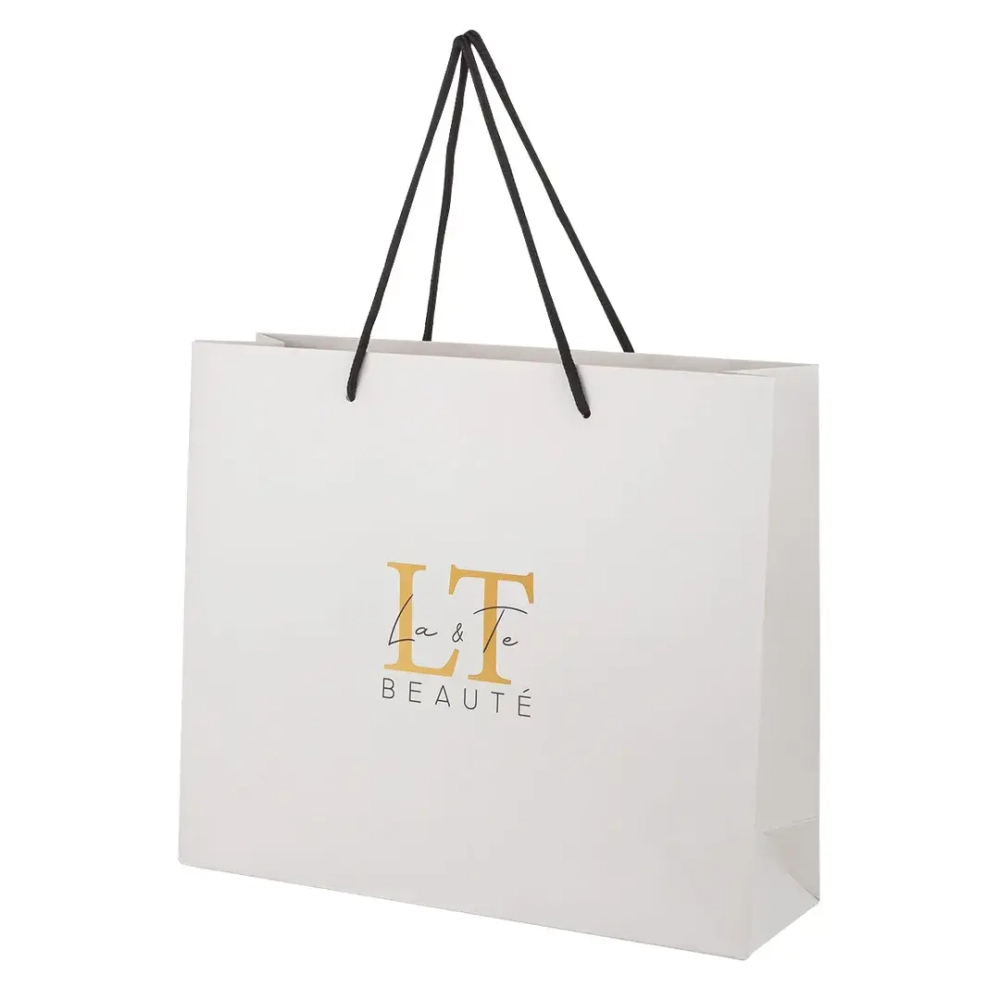 Пакет бумажный упаковочный белый 27*32*9.5cm La and Te Kit LT-B1(white)