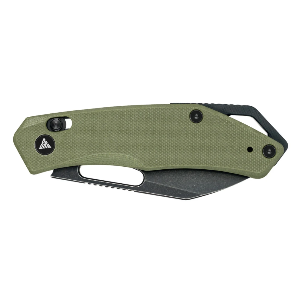 Нож складной SRM 261M-GP Cub PVD (154CM, Green G10)
