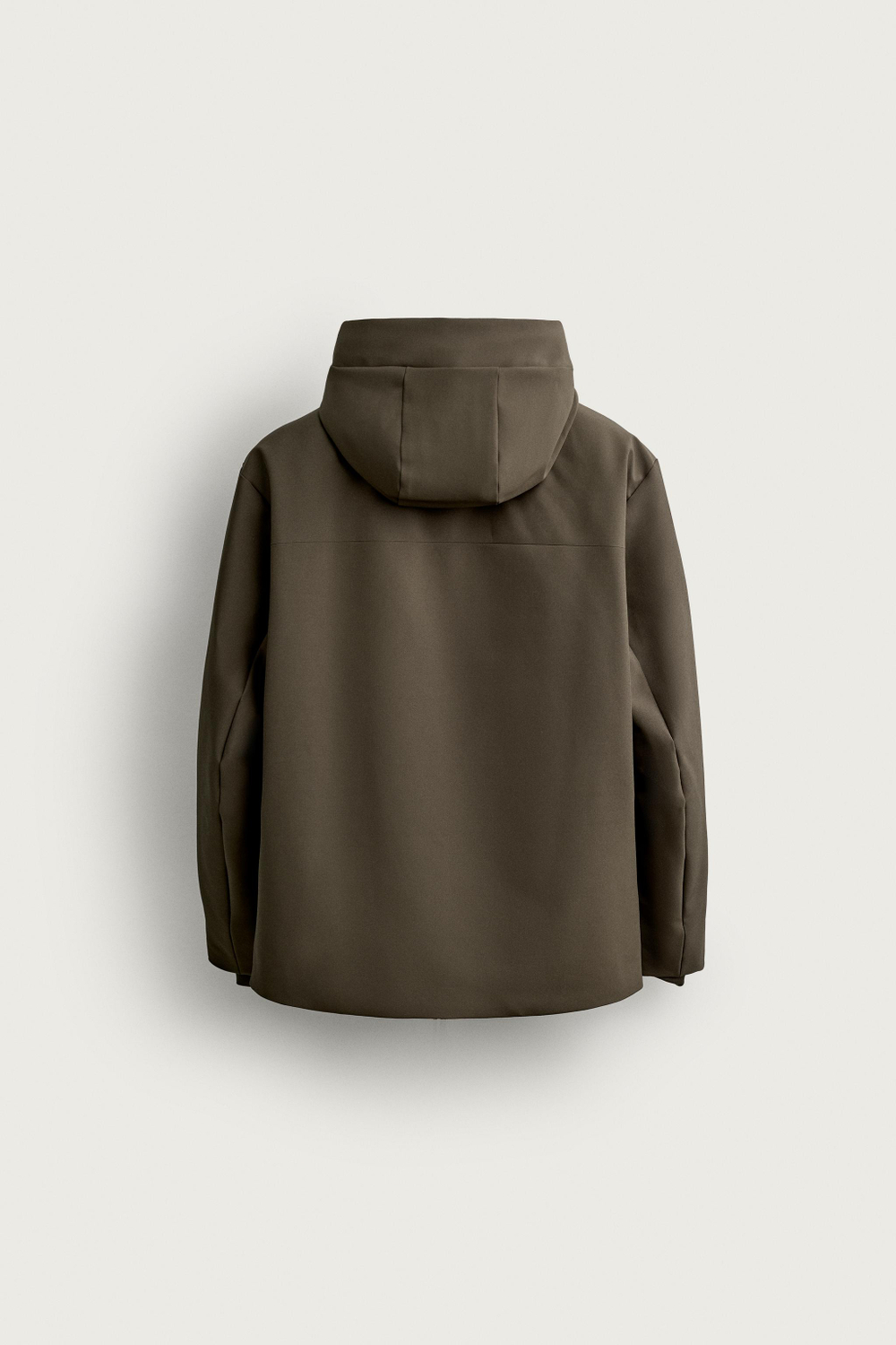 НЕПРОМОКАЕМАЯ ТЕХНИЧЕСКАЯ КУРТКА С КАПЮШОНОМ — ZARA