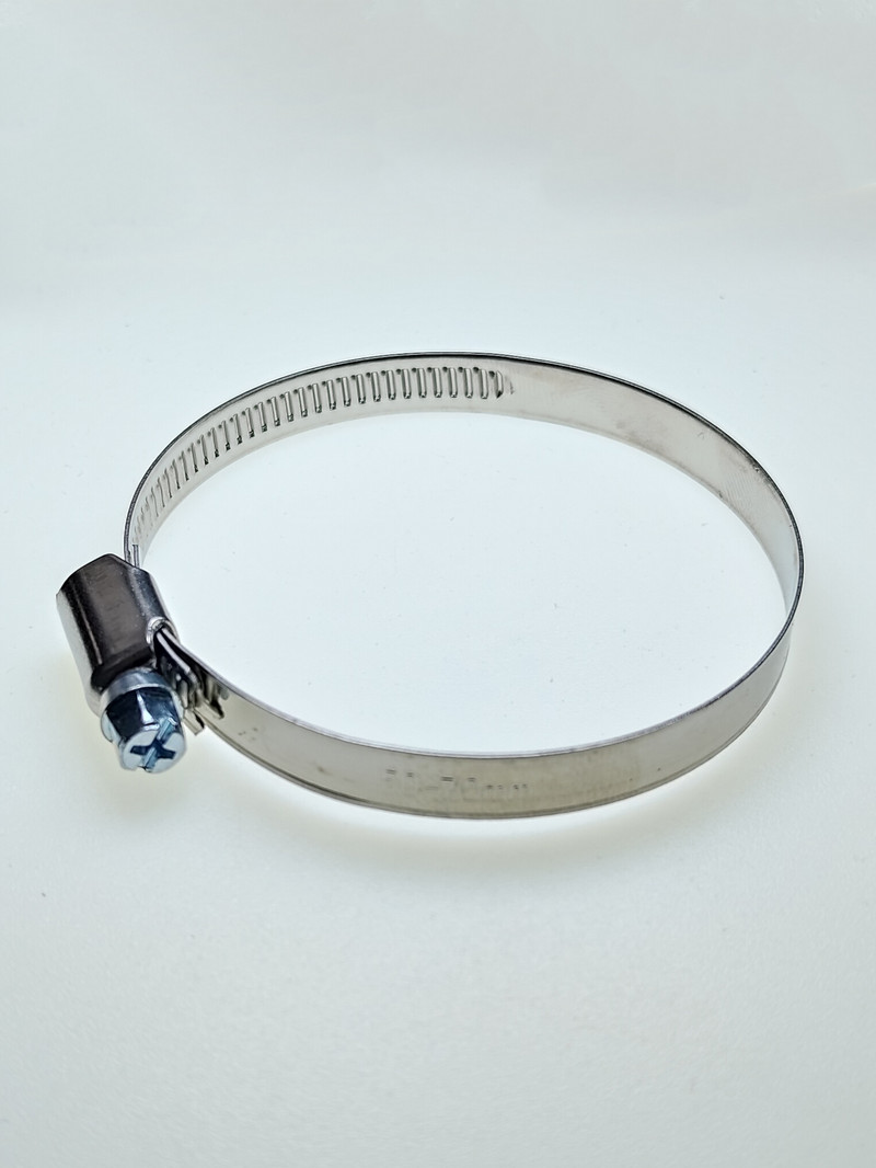 Хомут червячный 50-70 W2 нерж. (1 шт.)