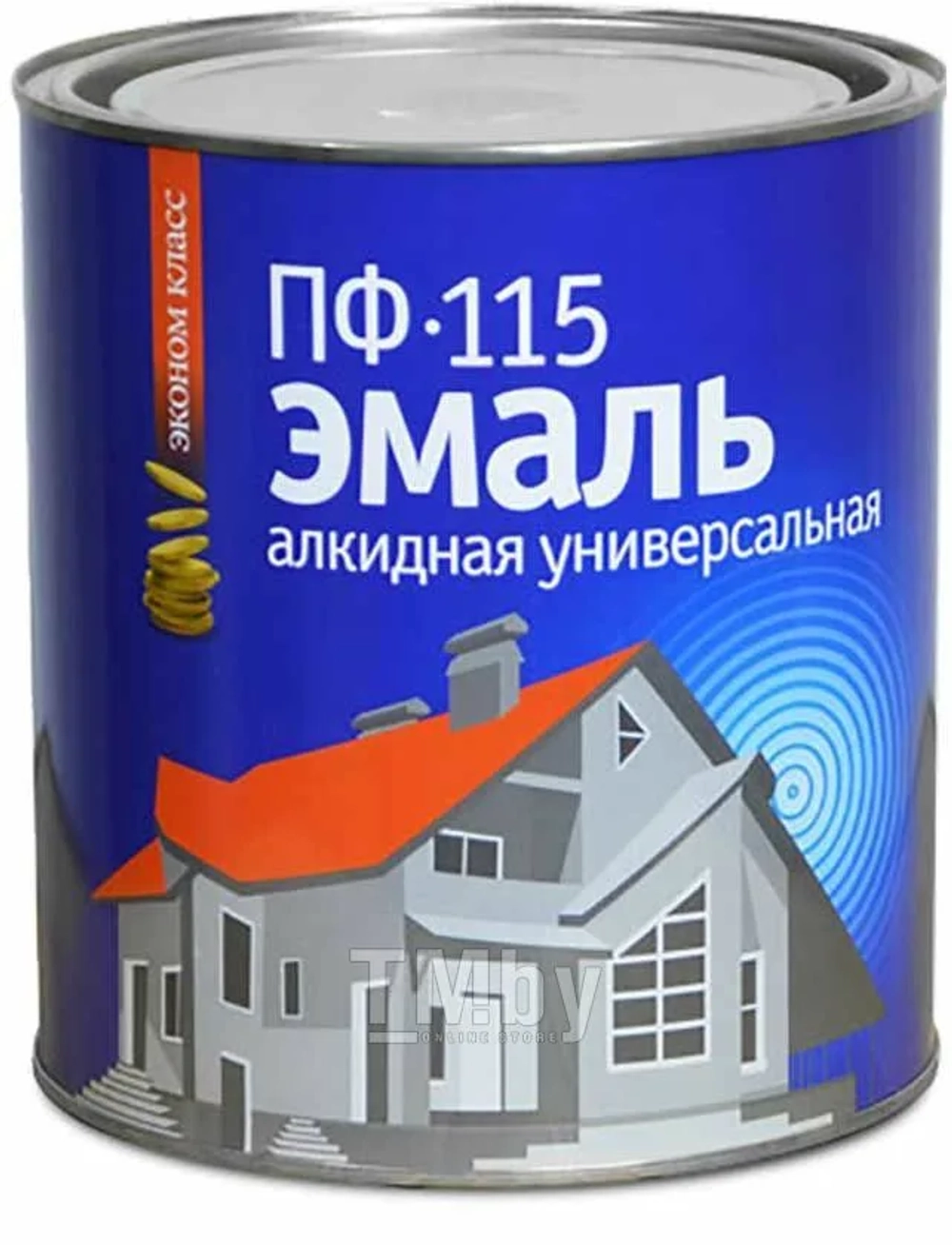 Краска эмаль алкидная универсальная ПФ 115 ЖЕЛТЫЙ 2,5 кг