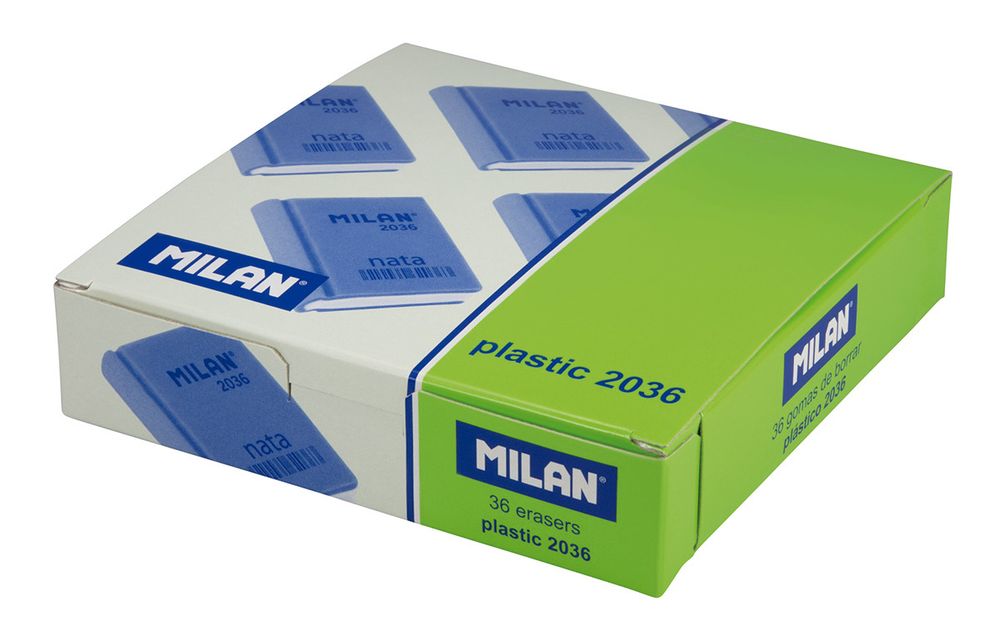 Ластик nata 2036 в форме книжки 3.9х2.9х0.9 см, 36 шт, CPM2036 ассорти, Milan