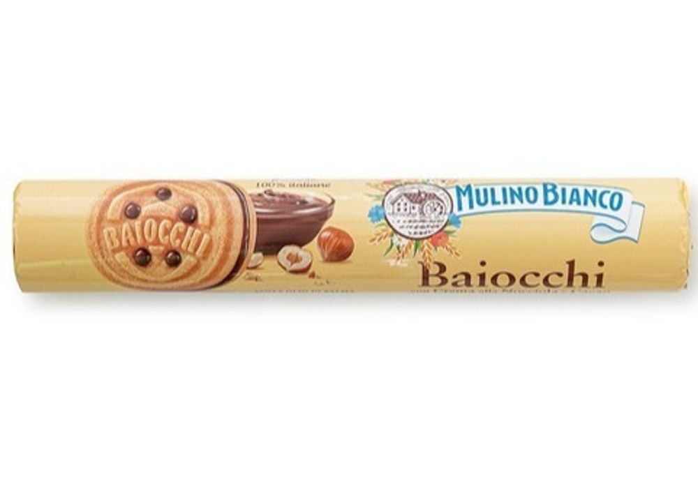 Печенье Mulino Bianco Байокки Тубо 168г