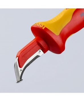 Нож с пяткой для снятия изоляции KNIPEX 98 55 KN-9855