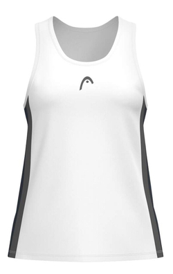 Женский теннисный топ Head Club 25 Tech Tank — navy/white
