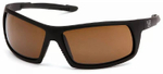 Очки баллистические Pyramex Stonewall VGSB418T Anti-fog Корич.23%
