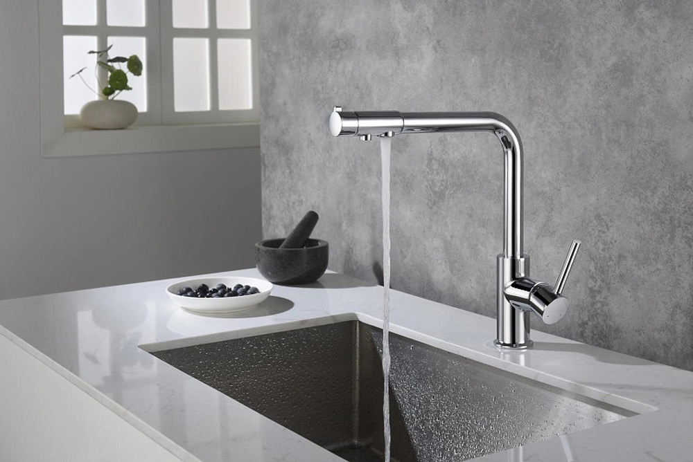Смеситель для кухни Aquatek Европа AQ1386CR Хром