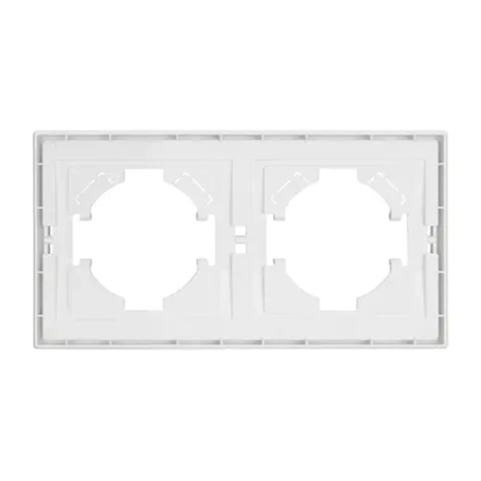 Рамка пластиковая FRM-TENDO-PL-2-WH (Arlight, -)