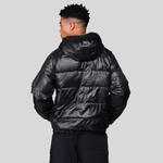 Парка Alpha Industries Laughlin Hooded Relaxed Fit Puffer Ultralight Black (Черная)
