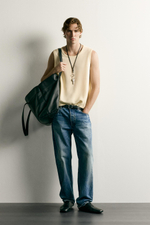 ЖИЛЕТ ИЗ РЕЛЬЕФНОГО ТРИКОТАЖА — ZARA · 5536/301