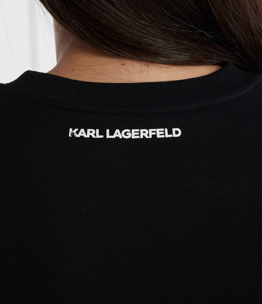Худи ikonik 2.0 Karl Lagerfeld - черный(235W1870)