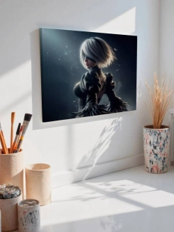 Картина на стену 40 X 50 Девушка аниме