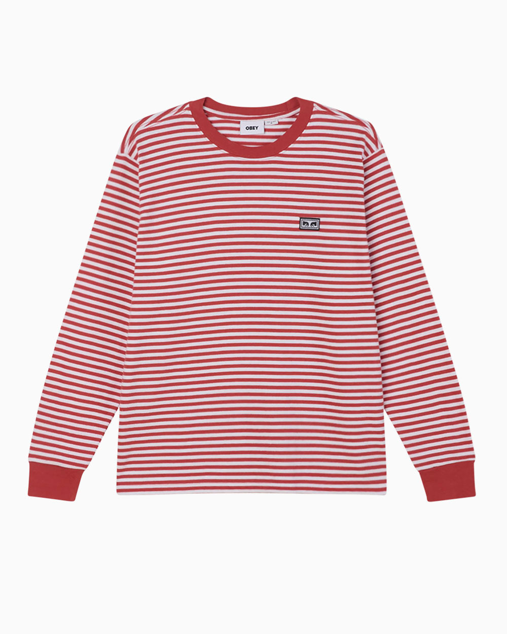 Лонгслив Obey Established Works Eyes Strp Ls