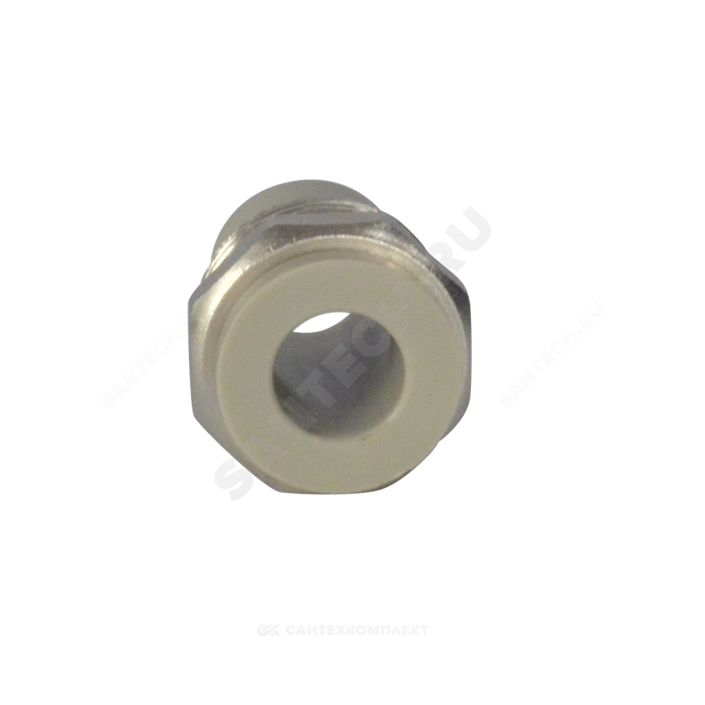 Штуцер PP-R комбинированный серый Дн 20х3/4" НР VALFEX 10137120Г
