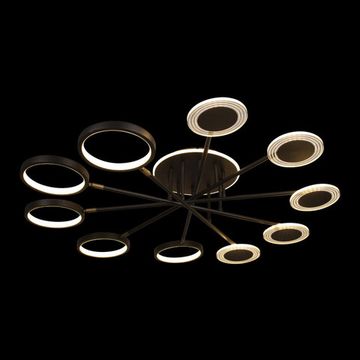 Потолочный светильник LED 65W 3000К 10164M Black чёрный Megan LOFT IT