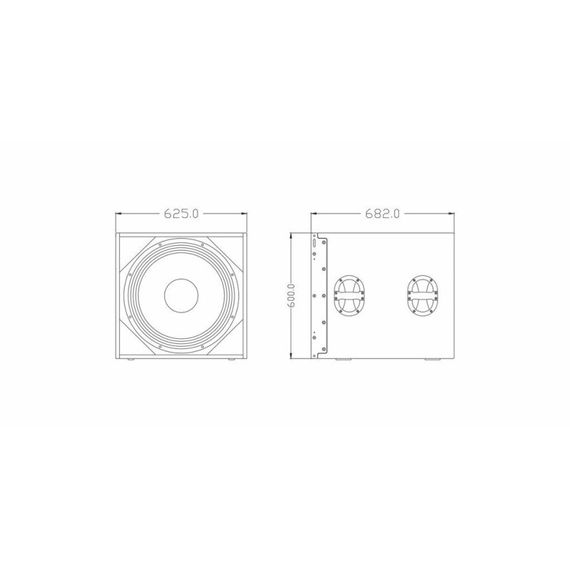 FDB Audio DLA121B - Пассивный сабвуфер 21"