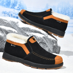 PROTECTCAMEL Lü Liangwei Same Style, Men"s Shoes Slip on Winter Old Beijing Cloth Shoes Insulated Shoes Men"s