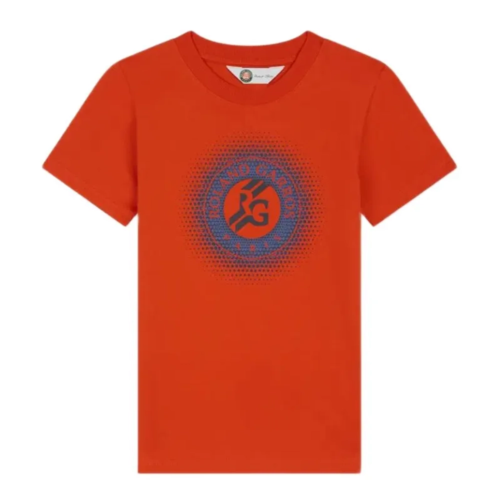 Детская теннисная футболка Roland Garros Logo - clay