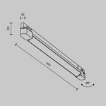 Трековый светильник Technical TR196-3-20W2.7K-W(N)