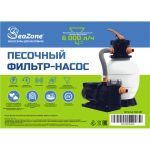 Насос-фильтр песочный для бассейнов CLP4003F, 6000 л/ч, Seazone