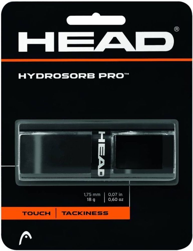 Намотки теннисные bazowe Head Hydrosorb Pro black 1P